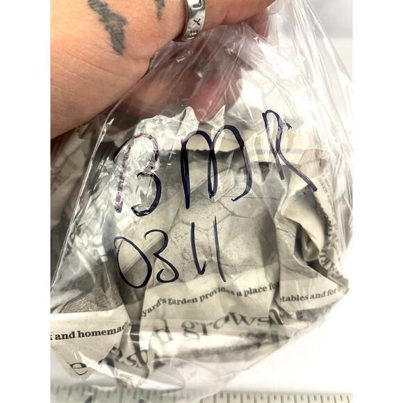 VTG Beaded Ornament Ball Music Box Christmas Decor | MCM Push Pin Craft Sequin - Picture 11 of 11